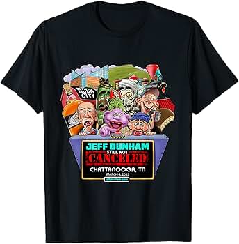 JACK JOHNSON Jeff Canham チャリティーTシャツ Amazon.com: Jeff Dunham Chattanooga, TN (03/04/23) T-Shirt